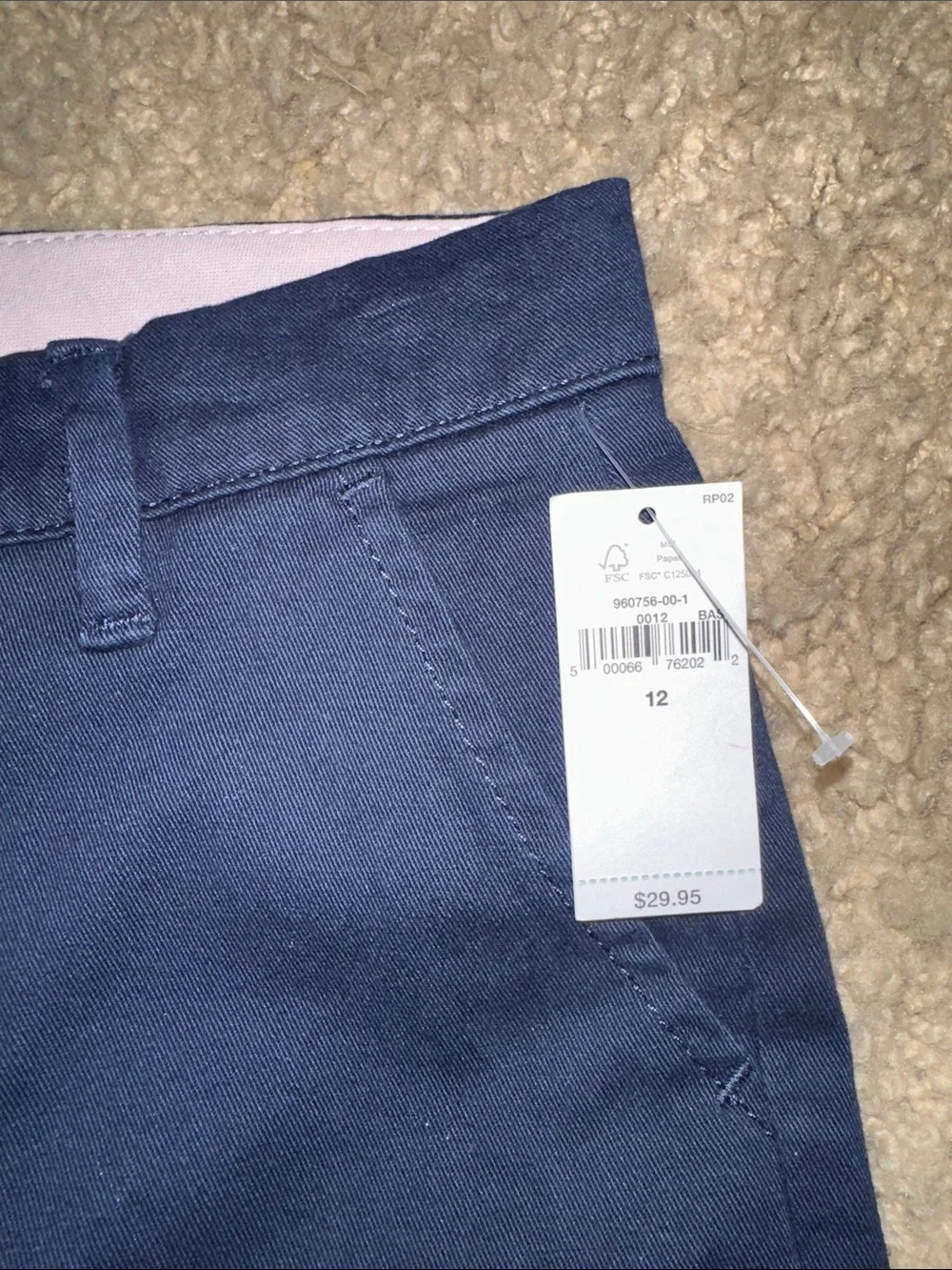 NWT Gap Kids Navy Blue Shorts (12)